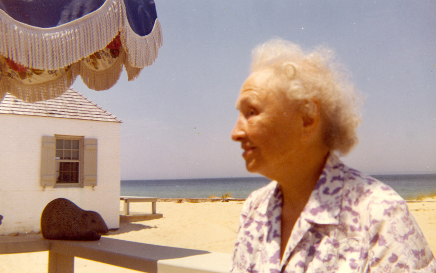 Helen Keller in Martha's Vineyard, 1961