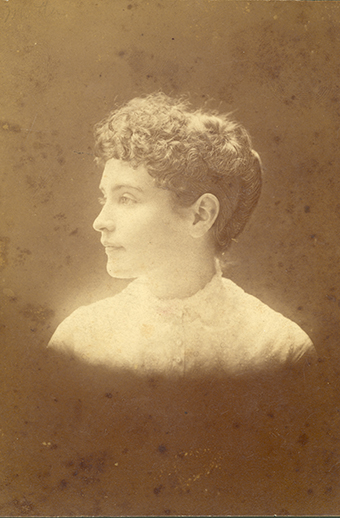 Anne Sullivan three-quarter portrait age 15