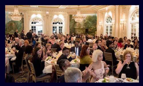 Photo of the 2017 Helen Keller Achievement Awards (HKAA) Gala ballroom