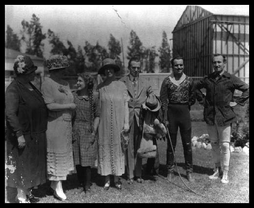 Portrait, Helen Keller, Douglas Fairbanks, Mary Pickford