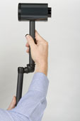 Photo of the i-Stick's camera and swivel arm extended fully.