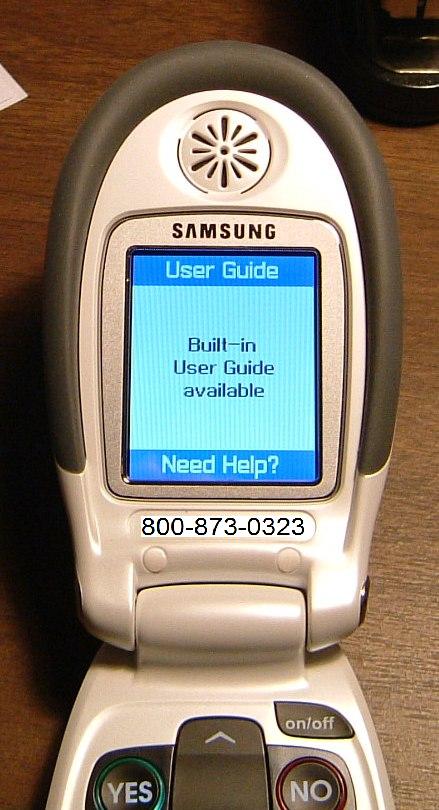 The Jitterbug One Touch phone with the prompt “Need help?”