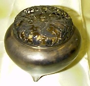 Silver Incense Burner